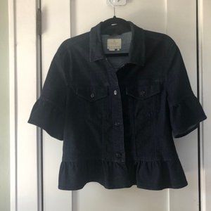 Kate Spade Dark Blue Jean Jacket